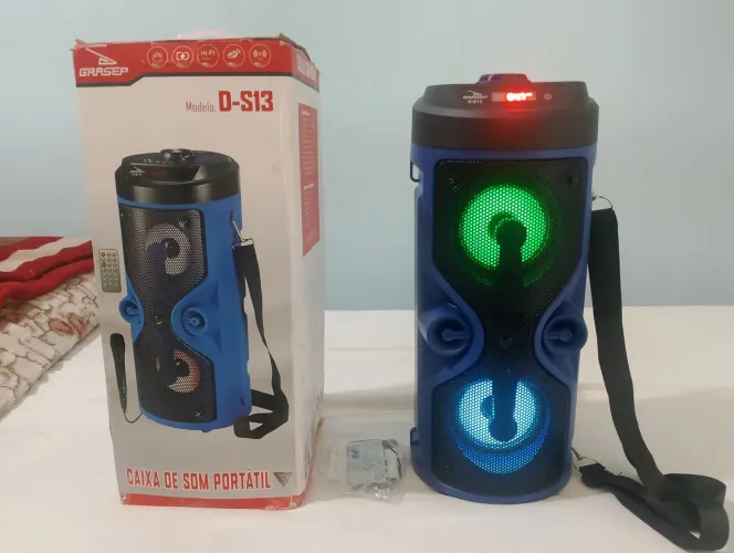 Caixa de som Bluetooth Grasep D-S13