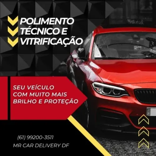 Polimento e vitrificação automotiva , Empresa especializada em Brasília DF - Mr Car