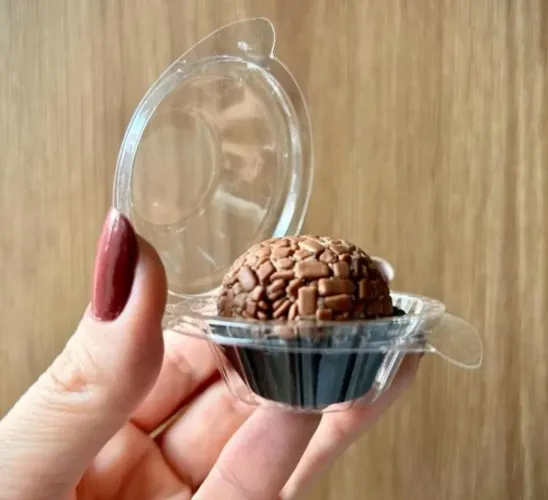 Caixa blister para brigadeiro gourmet