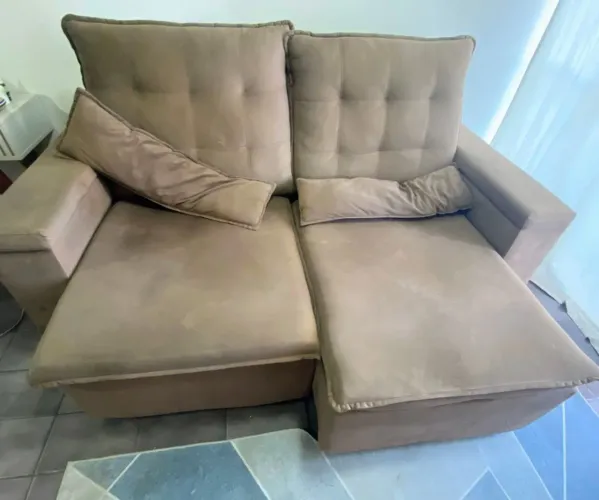 Sofá retrátil 2/3 lugares