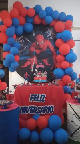Painel Homem Aranha  Painel para aniversário 