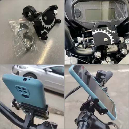Suporte celular moto e bicicleta