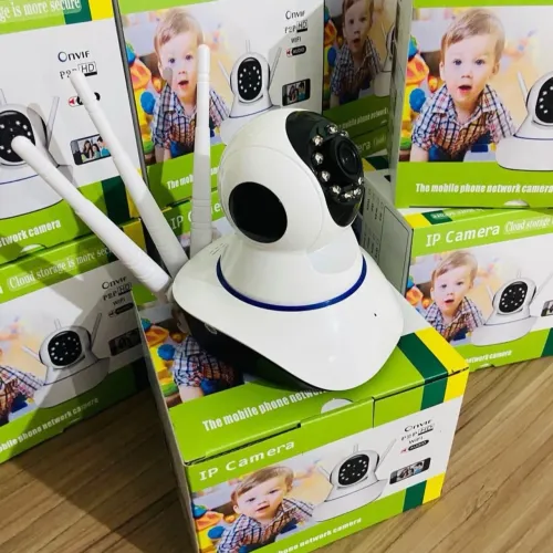 Câmera IP Onvif P2P HD Wifi - Monitoramento Residencial