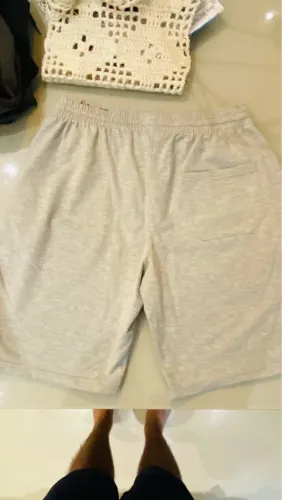 Shorts de Moletom Cinza - SEMI NOVO - MARCA NBA