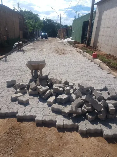 Blocos de concreto para pavimentação