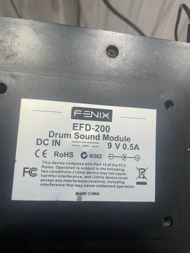 Vendo módulo de bateria eletrônica