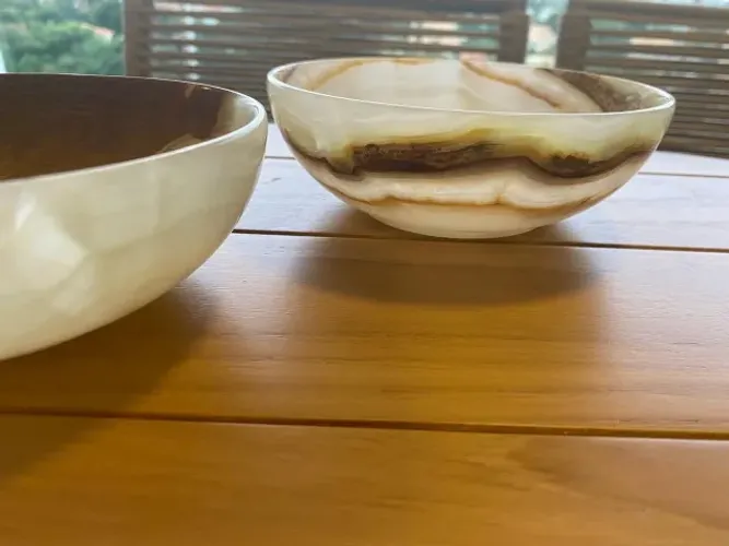 Bowls - o Par - pedra Ônix