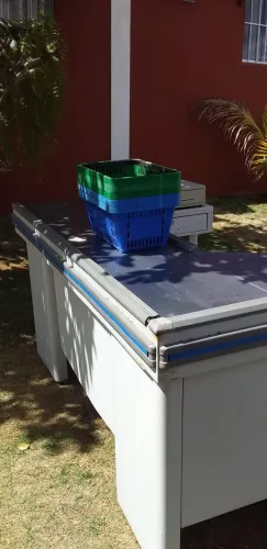 balcao, estufa, banca, ilha para sacolao
