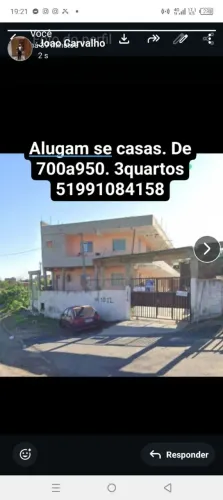 Alugam se. Casas com garagem