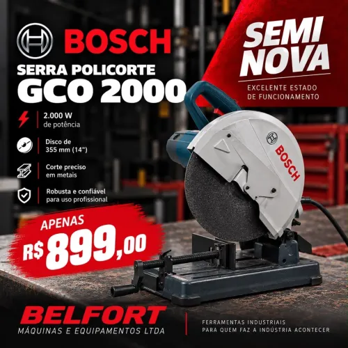 SERRA POLICORTE BOSCH GCO 2000