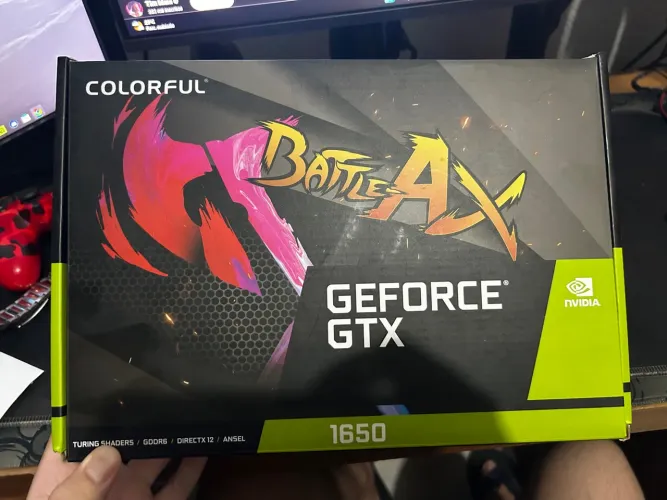 Placa de Video GTX 1650 4GB Colorfull