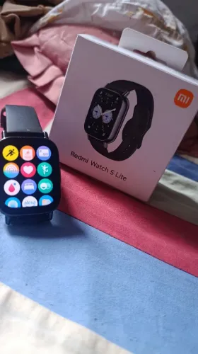 Smartwatch Xiaomi Redmi Watch 5 Lite (Completo na Caixa + GPS e AMOLED)