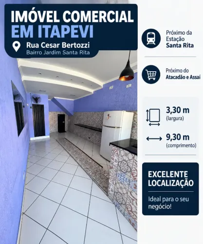 IMÓVEL COMERCIAL EM ITAPEVI - JARDIM SANTA RITA