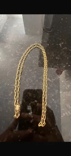 Cordão de ouro cadeado 11.6 GR