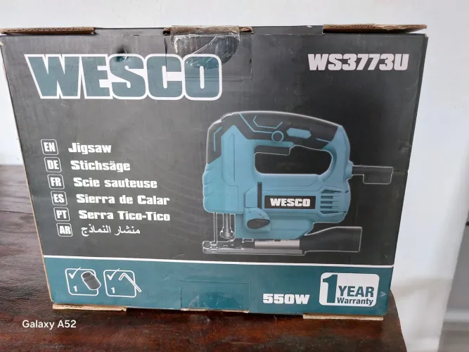 Serra tico-tico elétrica(wesco) 550w