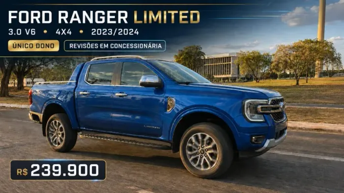 Ford Ranger Limited 3.0 V6 4X4 CD TB Die. AUT 2024