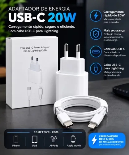 Carregador para iPhone