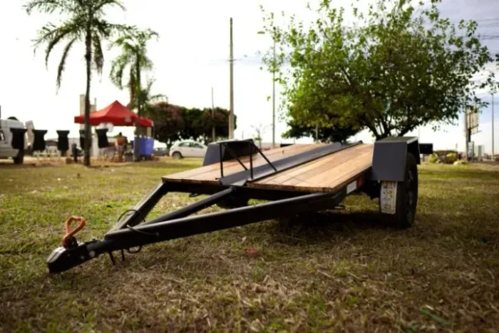 Carretinha Para 1 Moto - Reboque