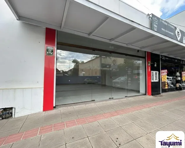 Loja Comercial para Locação no Centro de Santa Cruz do Sul-RS: 1 Sala, 1 Banheiro, 85 m² d
