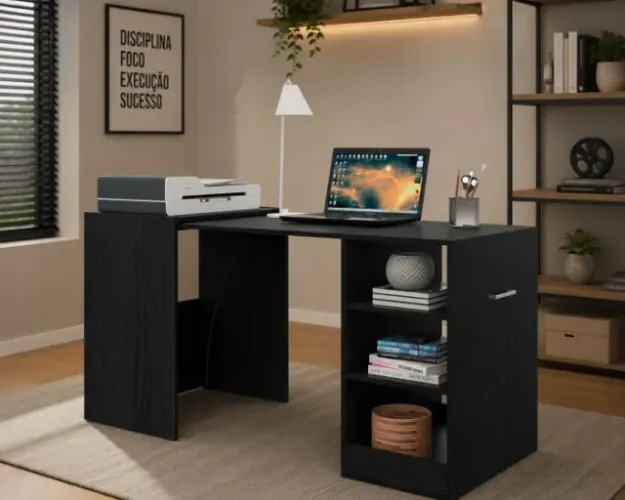 Promoção Mesa Preta Retratil - 14/07/2026