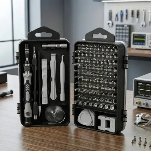 Kit Chaves De Precisão 115 Peças Para Eletrônicos - Retire Hoje!