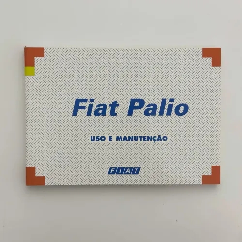 Manual do Proprietário Original Fiat Palio 1999 Completo