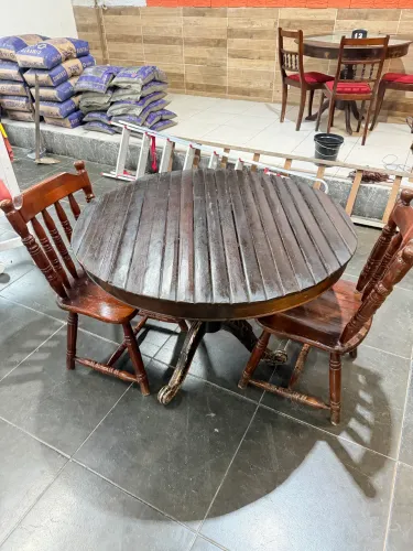 9 JOGOS DE MESAS E CADEIRAS PRA RESTAURANTE