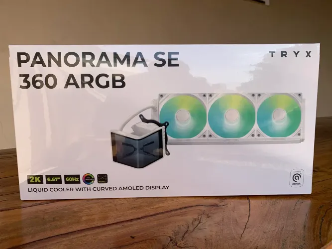 Water Cooler Tryx Panorama SE 360mm ARGB Branco / Lacrado