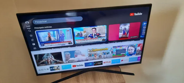 Tv smart 4k samsung 40 polegadas