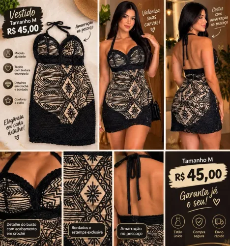 Vestido curto
