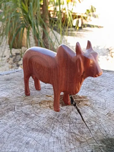 Boizinho em madeira
