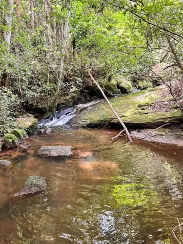 Seu terreno na Rota do Lagarto em Pedra Azul com Cascata maravilhosa! - EXCLUSIVIDADE!