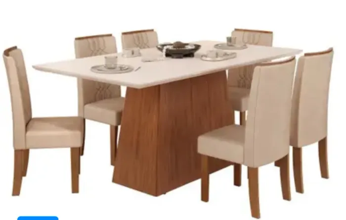 Vendo mesa 6 lugares 