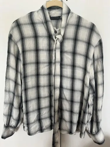 Camisa Xadrez Zara