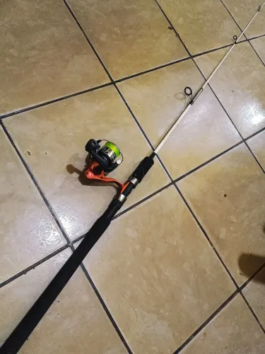 Vendo uma vara de pesca 