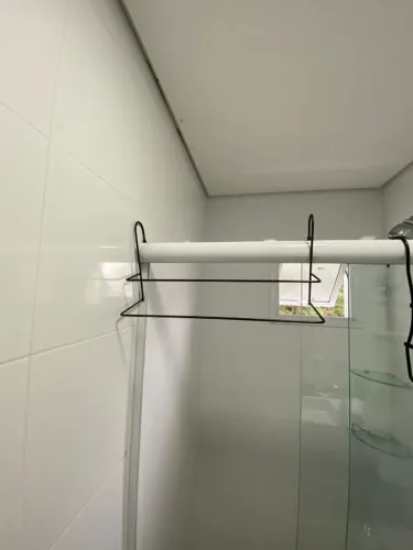 Porta Toalha de Box - Preto