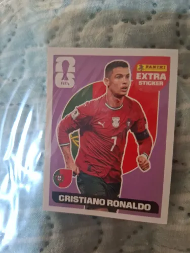 Figurinha legend roxa Cristiano Ronaldo CR7 copa do mundo de 2026