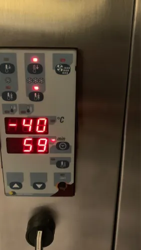 ULTRACONGELADOR WICTORY WCP 5 GNs - BATE -40°C EM 20 MIN - INOX ESCOVADO - 220V