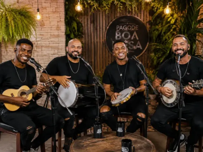 grupo de pagode para resenhas