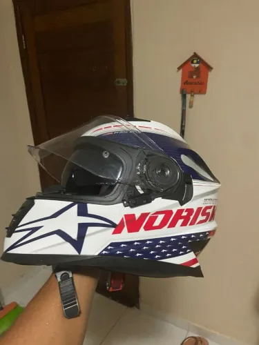 CAPACETE NORISK FF302 GRAND PRIX USA 58