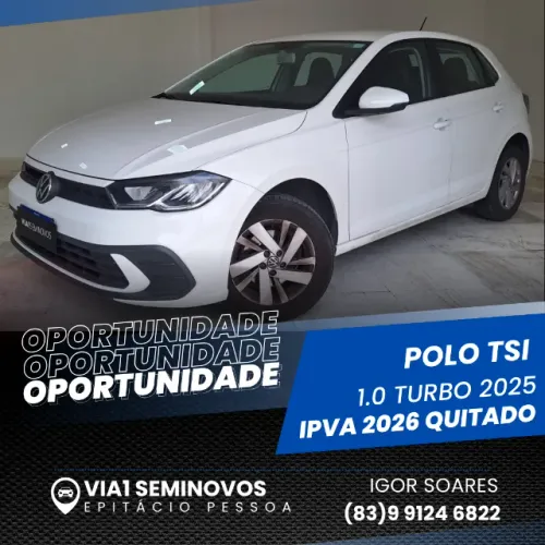 Volkswagen Polo 1.0 TSI Flex 12V 5P 2025