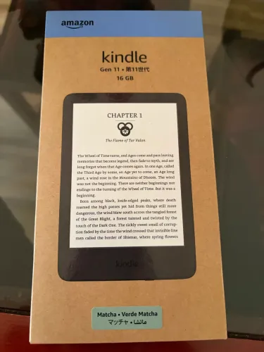 Kindle 11 gen 16GB Verde Lacrado - Capinha adicional