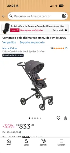 Carrinho de bebê