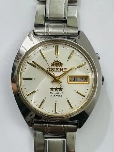 Relógio Orient 3 Estrelas Automático opção pulseira de couro