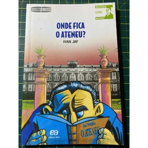 Onde Fica O Ateneu Por Ivan Jaf - Editora Ática