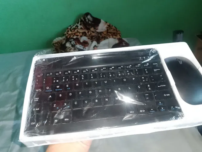 Mouse e teclado kit.
