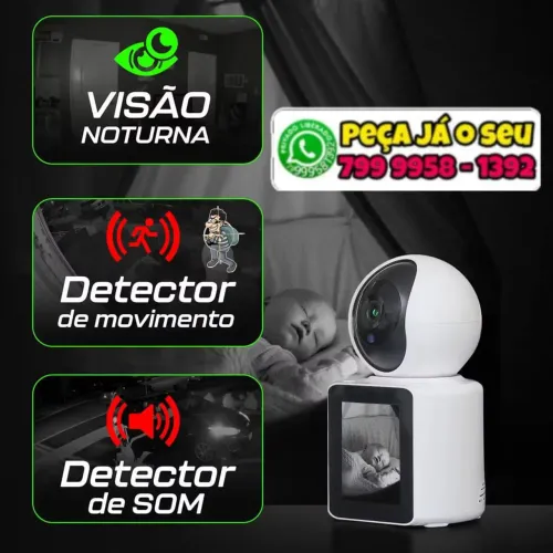 CÂMERA inverter BABÁ, ELETRÔNICA VÍDEO CHAMADA
