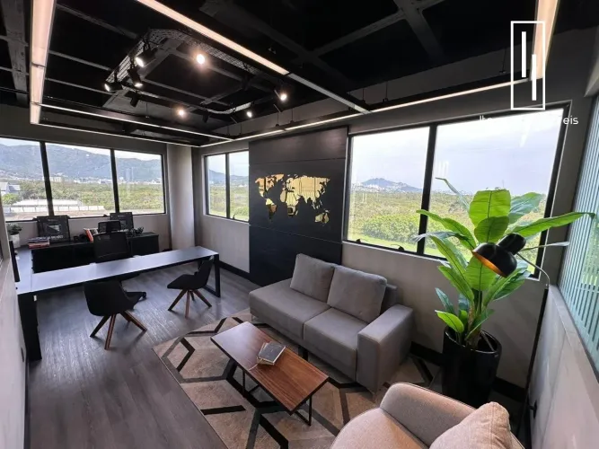 SALA 244M² MOBILIADA COM 6 VAGAS DE GARAGEM