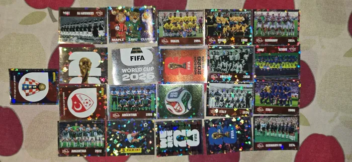 Figurinhas brilhantes copa 2026