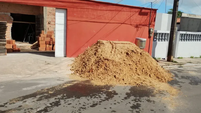 Carrada de areia média 6M